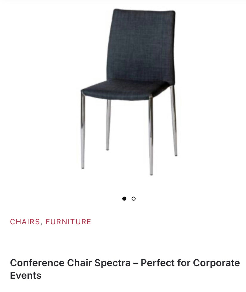 Padded Chair – Stylish, Comfortable and Perfect for Events (10 per pack, per day)