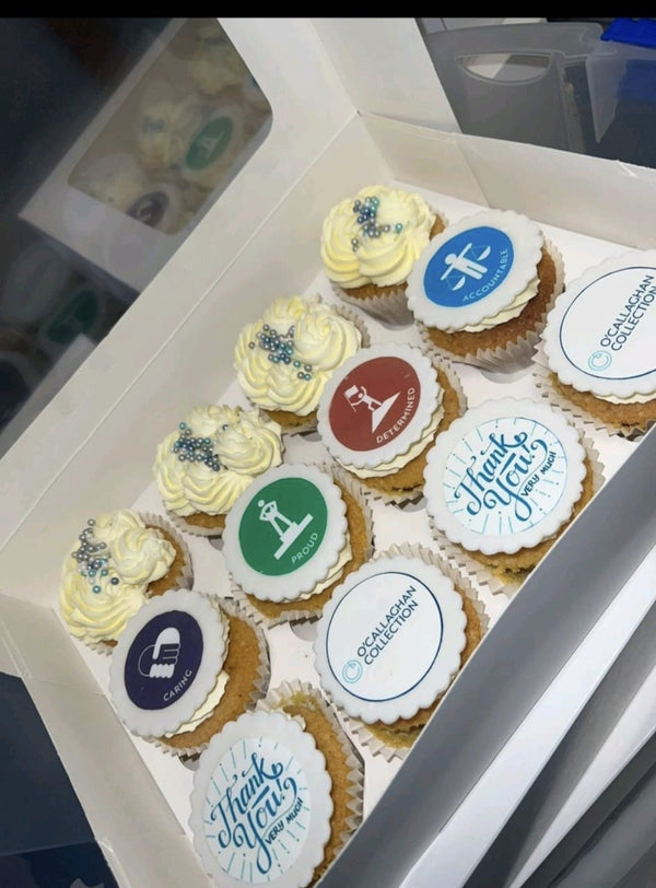 Branded Cupcakes (14 ppl)