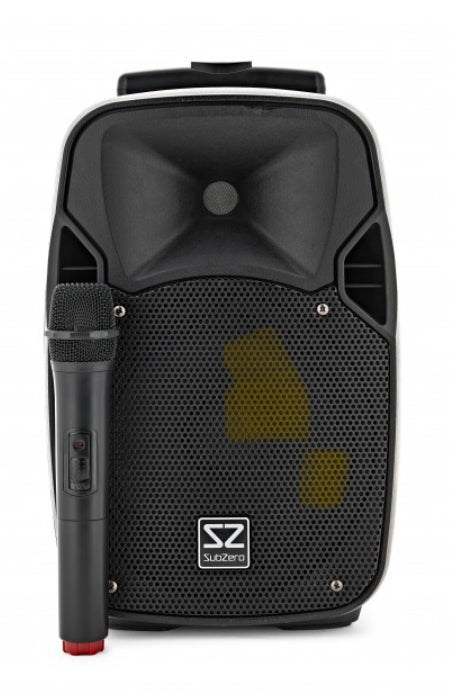 SubZero P8 Portable PA Speaker with Bluetooth & Wireless Mic